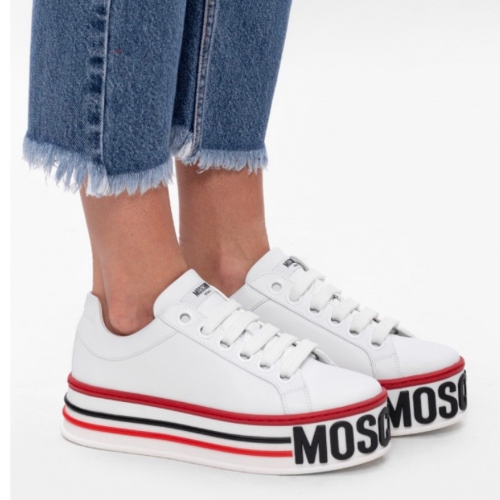 MOSCHINO PLATFORM SNEAKERS
